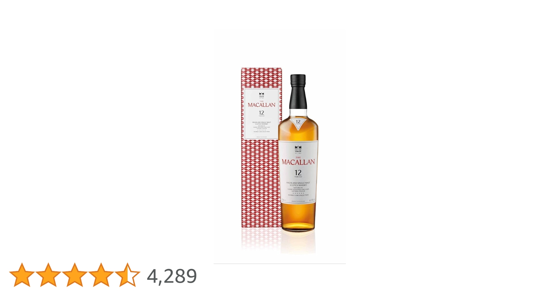 Amazon.co.jp: ザ・マッカラン ダブルカスク 12年 [サントリー