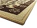 RugStylesOnline Pet Collection Bones and Paws Mat Doormat Beige Multi Color Slip Skid Resistant Rubber Backing (Beige, 17