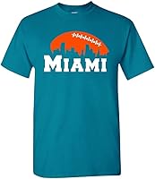 Vista 38 de Xtreme Apparrel City Skyline - Camiseta de hombre para los aficionados al fútbol americano