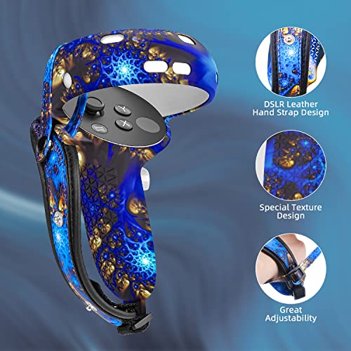 Aixoto For Oculus Quest 2 Accessories, Accessory Set For Meta Quest 2, Include Silicone Face Cover, Controller Grip Cover, Vr Shell Cover, Lens Cover And 10Pcs Disposable Eye Cover #TOP6