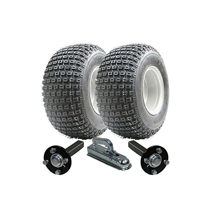 Buy ATV trailer kit Quad trailer Wanda wheels + Steel Press hub