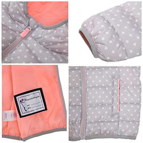 Rokka&Rolla Baby Puffer Jacket Girls Lightweight Winter Coat For Newborn Toddler Kids (18-24M, 2T-4T) #TOP4