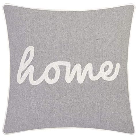 Red Rainbow 18 Inch Grey Linen Cushion Cover Cover