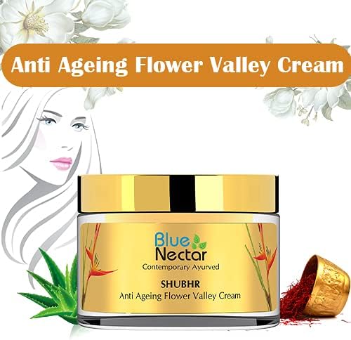 Blue Nectar Anti Aging Face Cream with Natural Vitamin C & E - Image 5