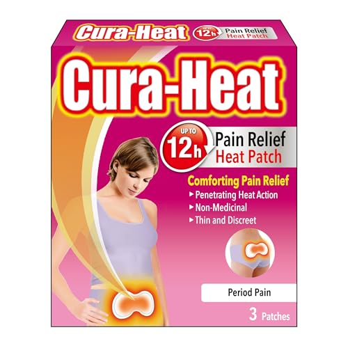 Cura-Heat Period Pain Relief Heat Patch - 3 Patches