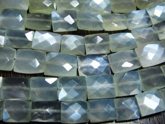Pierre de lune blanche AA en perles facettées LKBEADS pour création joaillerie haut de gamme