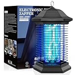 Fiveye Bug Zapper Outdoor Indoor, Electric Mosquito Zapper with 18W Power & 4400V High-Voltage, Coverage of 1/2 Acre, 5ft Power Cord, 3 Prong Plug, Waterproof Fly Trap for Patio, Backyard, Garden