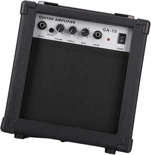 Electric Guitar Speaker Box Multifunctional Amp Sound System for Performance Dedicated Portable Musician Use Connects to Guitars Computers Phones Microphones Bass Versatile Practice Str