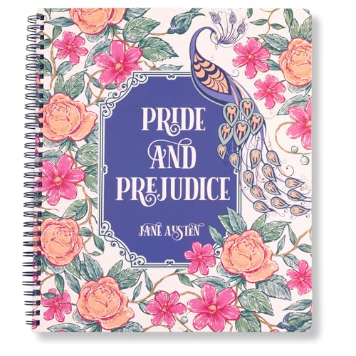 Carnet à spirales Pride and Prejudice avec couverture rigide premium - 2