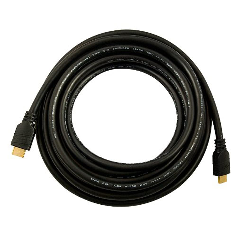 Câble HDMI HighSpeed On-Q AC2M00BK avec Ethernet de 0,7m noir