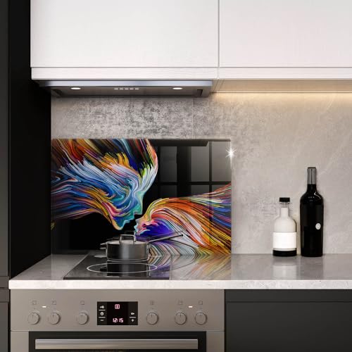 Planche à découper Wallfluent Cuisson Résistance multifonctionnelle grand format 80x52cm