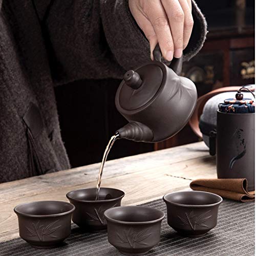 Teiera Giapponese In Ceramica Gaiwan - Per Tè Puer, Design Elegante E Resistente Al Calore, Adatta Microonde - Foto 8