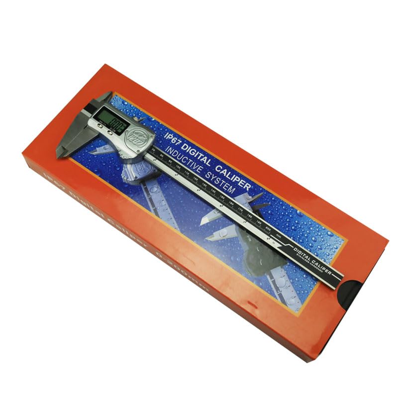 Mikrometr, Wodoodporna suwmiarka cyfrowa 0-150/200/300mmMetalowa elektroniczna z noniuszem mikrometr praca w wodzie(0-150mm IP67)