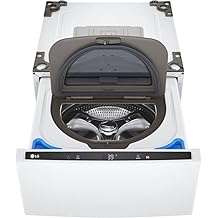 27 in. 1 cu. ft. Laundry Pedestal Washer with Slim DD Motor in White