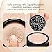 Glow Foundation Cushion, Head Air Cushion CC Cream Foundation, Full Coverage Foundations for Mature Skin, BB Cream for All Skin Types (Warm, 0.64OZ)