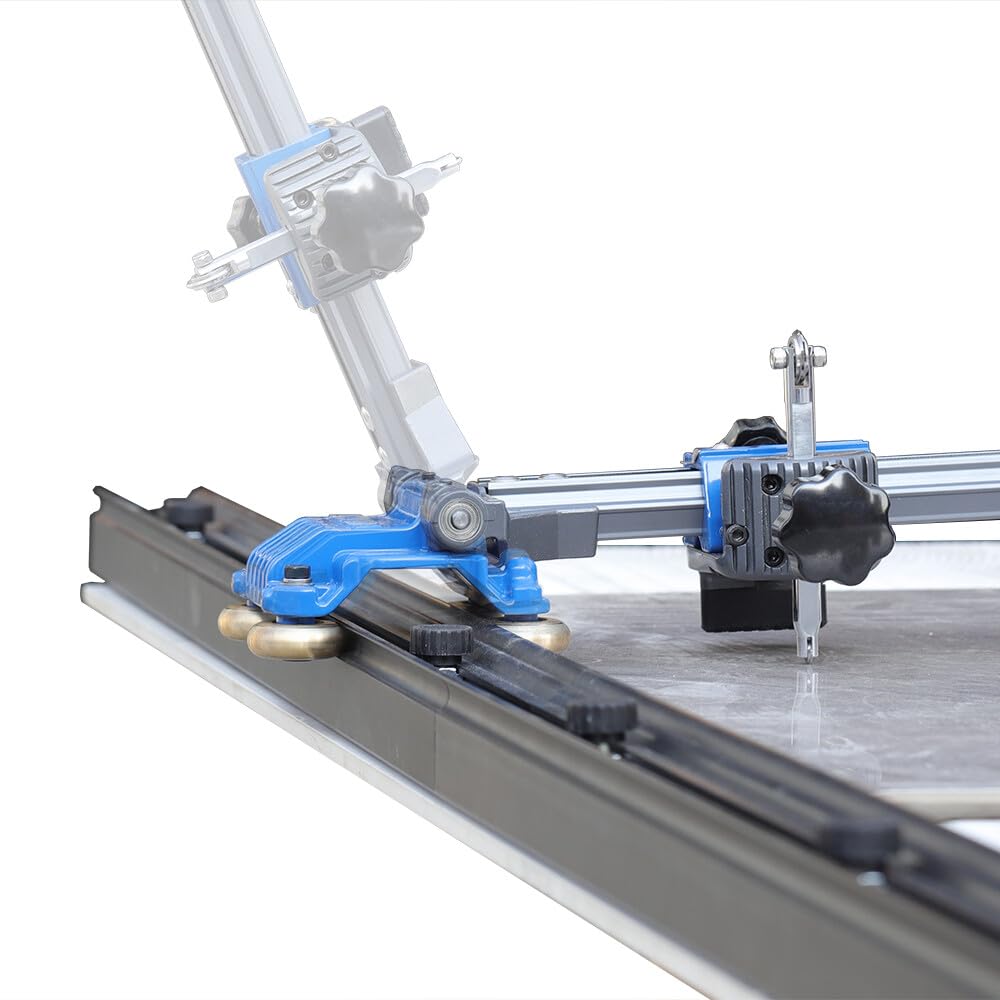Raizi TCut™ - Cortador manual profesional de azulejos - Herramienta de corte de azulejos de gran formato de 1800 mm para porcelana y cerámica - Ruedas de tungsteno duales, rieles dobles extensibles