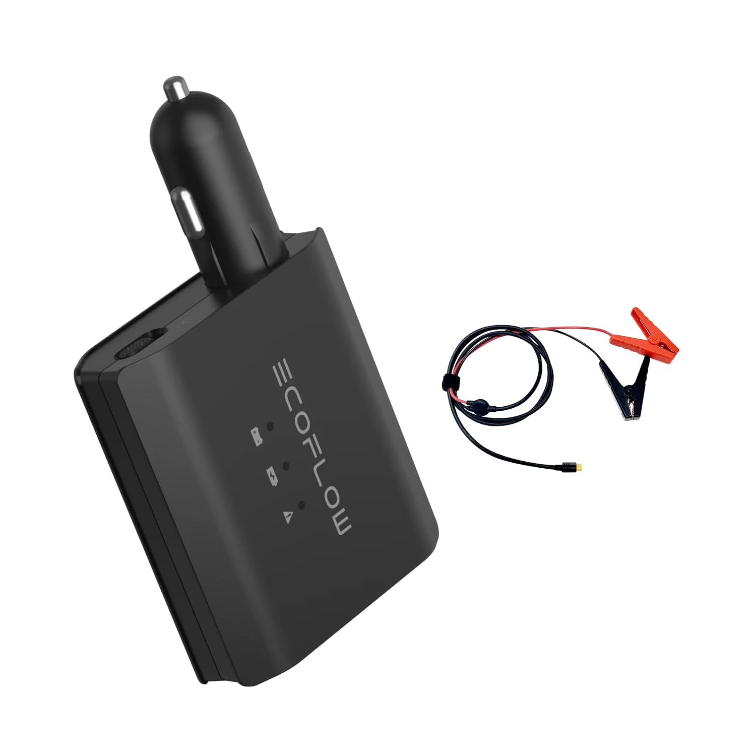 EcoFlow - Batería Inteligente para Coche, Cargador de Coche Inteligente de 12/24 V, Dispositivo de Almacenamiento de batería y desulfatador para AGM, LifePo4, Gel