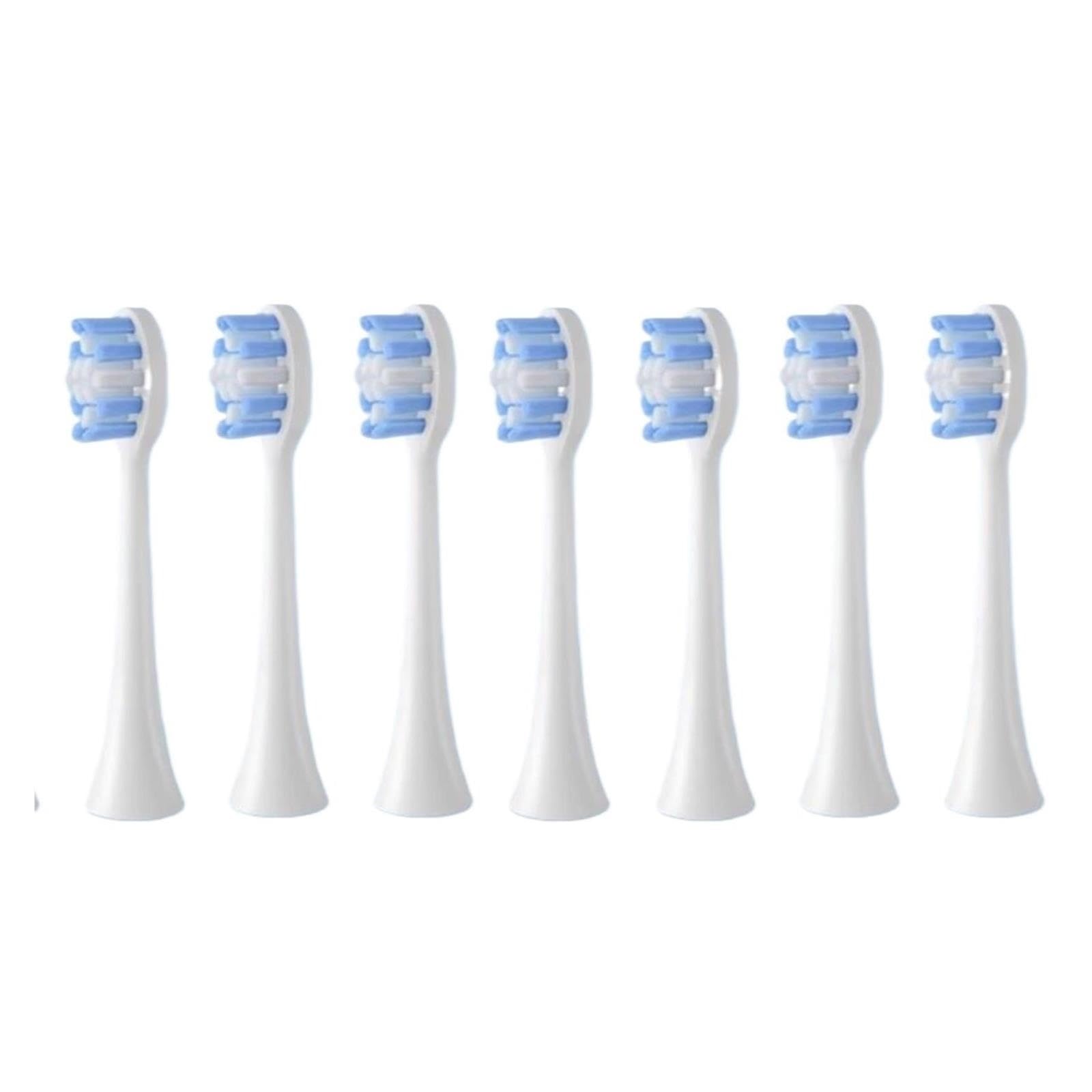 Testine, Compatibile Con LENOVO, B002DC B009DC B001 | B004, B005, B006, testine morbide per spazzolino elettrico, 4-16pcs(8pcs WHITE)