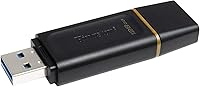 Vista 3 de Kingston DataTraveler Exodia 128GB USB 3.2 Flash Drive DTX/128GB, Negro