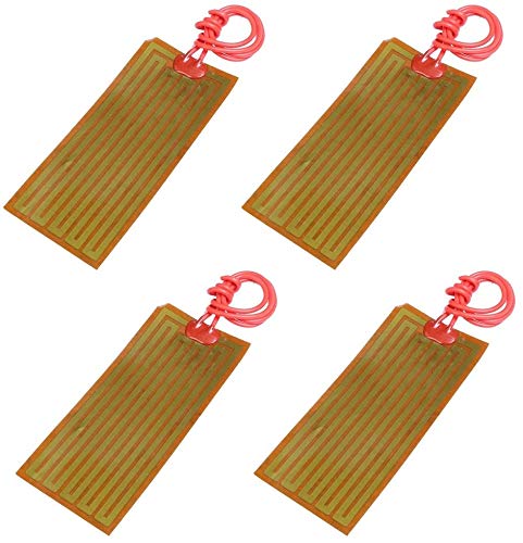 24V 30W Flexibler Polyimid PI Heizfolie Heizplatten Klebstoff...