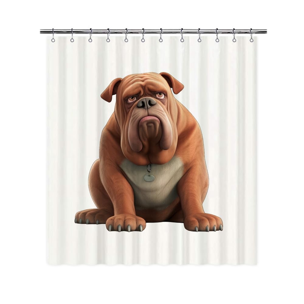 Niedlicher Corgi-Duschvorhang – Kawaii Design, Wasserdicht, 183x213 Cm, Perfekt Für Kids & Teenager-Badezimmer