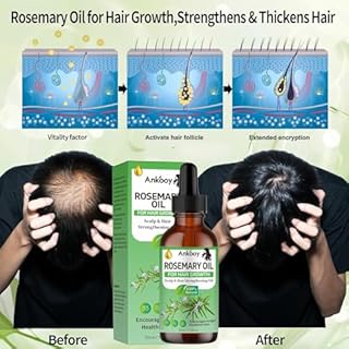 Batana Oil for Hair Growth & Rosemary Oil for Hair Growth,Raw Batana Hair Mask Rosemary Hair Growth Serum,Hair Loss Treatment,Hair Care for Dry Damaged Hair,Promotes Hair Thickness for Men Women