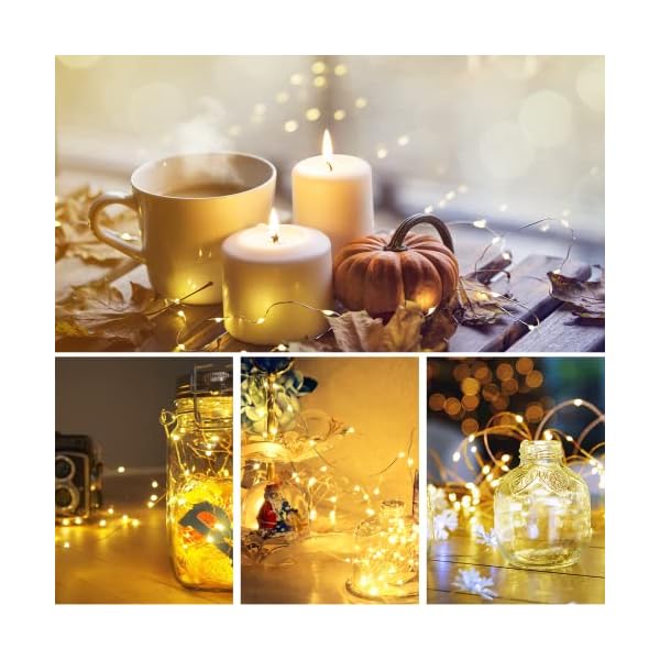 Merfino fairy lights battery operated, 3 speed modes - image 7