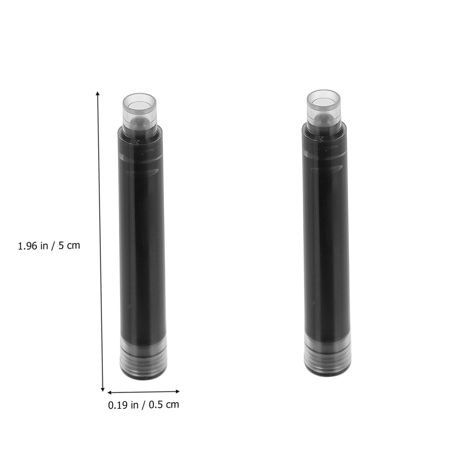 Uonlytech 3 Series Recargas Para Estilográficas Rellenos De Tinta De Pluma Para Escritura Diaria Escuela Y Oficina Compatible Con Variedad De Estilográficas Material Duradero 100 Piezas X 3