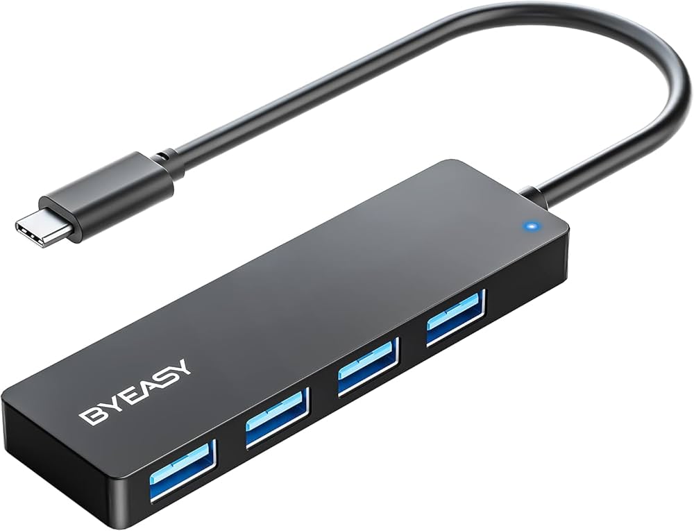 Amazon.co.jp: BYEASY USB-C ハブ 4ポート拡張ドッキング