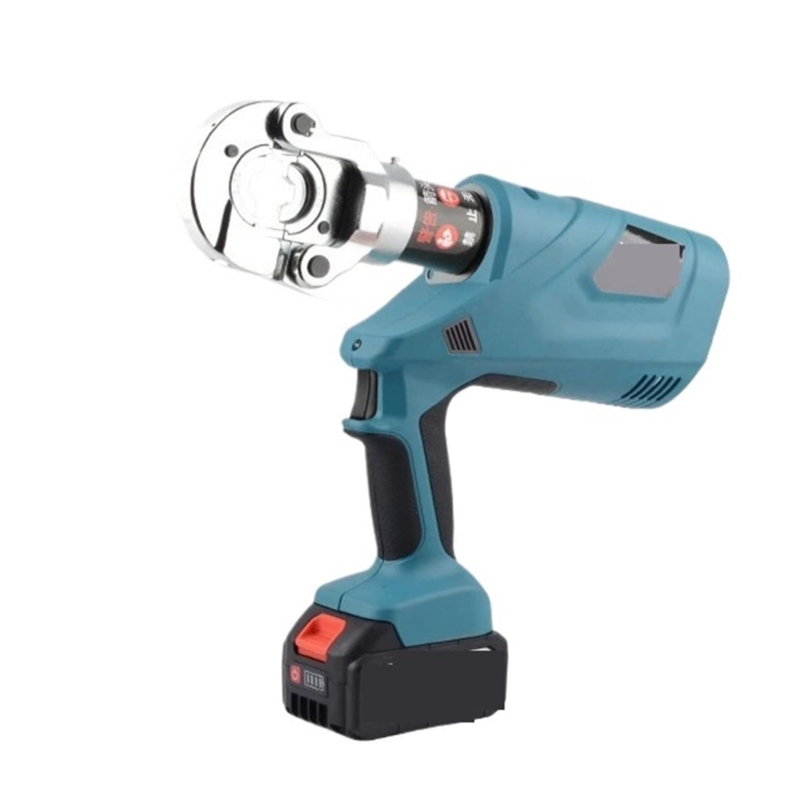 Bnvewr 1 Hydraulic Crimping Tool, Electric Hydraulic Pliers Rechargeable Crimping Lithium Cable Cutter Tool(Ez-300)