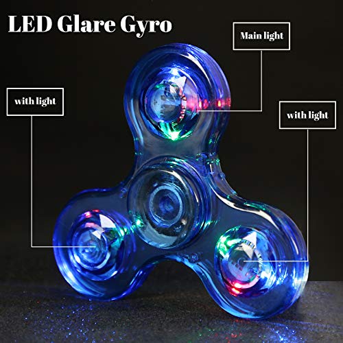 Scione Led Fidget Spinners, Light Up Sensory Fidget Toys thumb #4