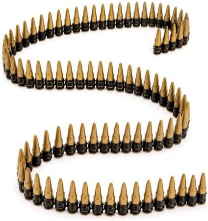 Kangaroo 60" Plastic Fake Bullet Belt for Adults - Cosplay Bullet Sash Prop