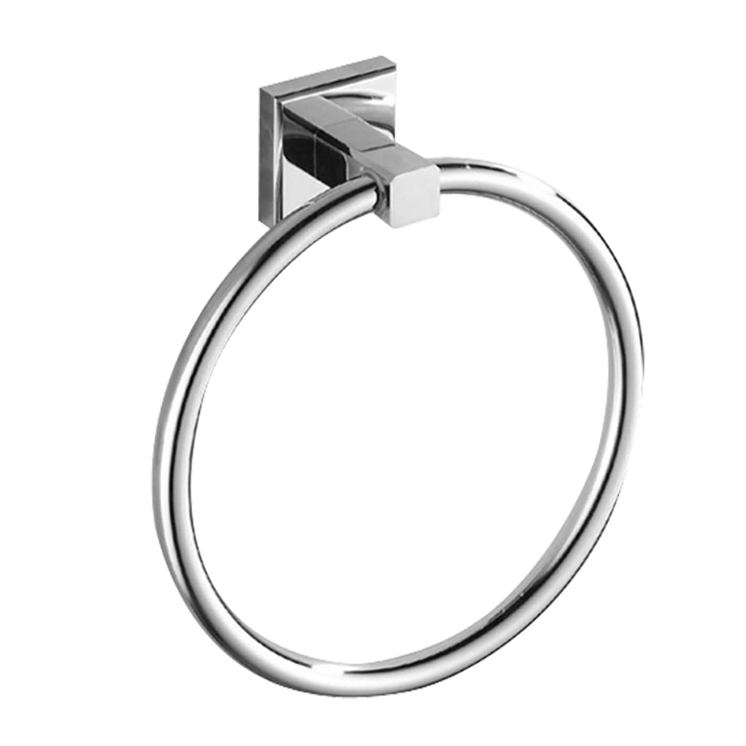 Anneau porte-serviette SUS 304 chrome poli brillant luxe Hallyware