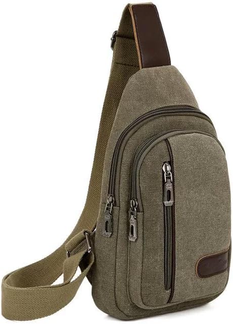 Fashion Vintage Multi Pocket Crossbody Bag for Men