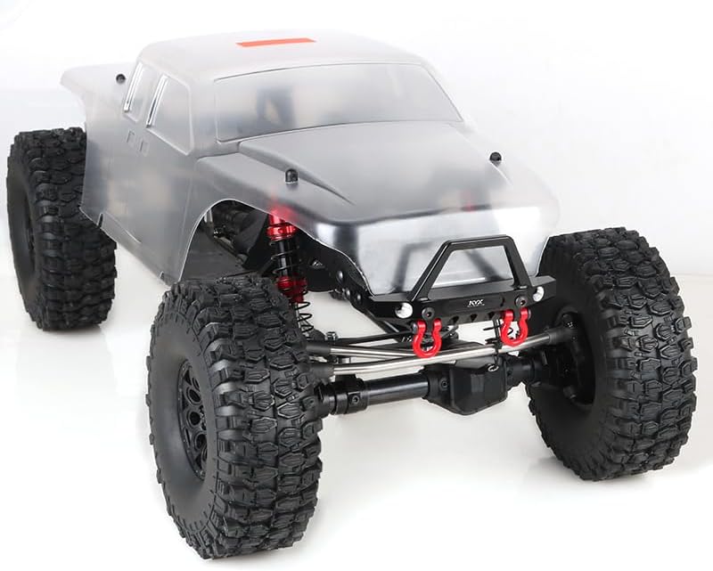 KYX Racing CNC Machined Aluminum Front Bumper Upgrades Parts Accessories for 1/10 RC Crawler Car Axial SCX10 PRO
