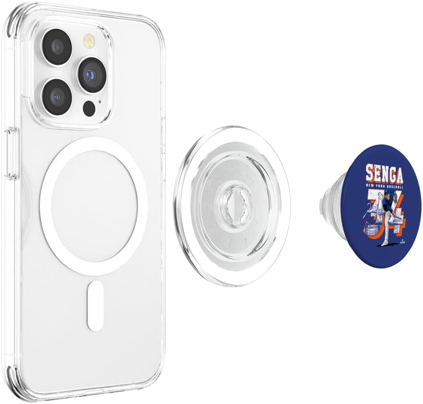 Kodai Senga | New York M MLB Baseball Players | MLBKSE201M PopSockets PopGrip for MagSafe