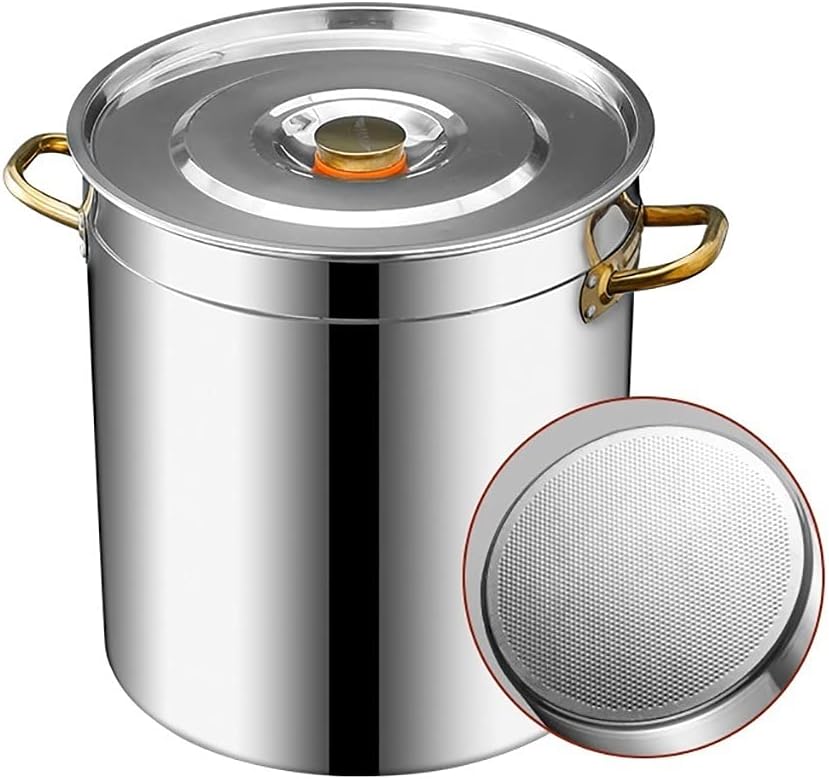 Pentola Giapponese In Acciaio Inox 20cm Con Coperchio - Antiaderente, Manico In Legno, Per Zuppe E Latte - Foto 5