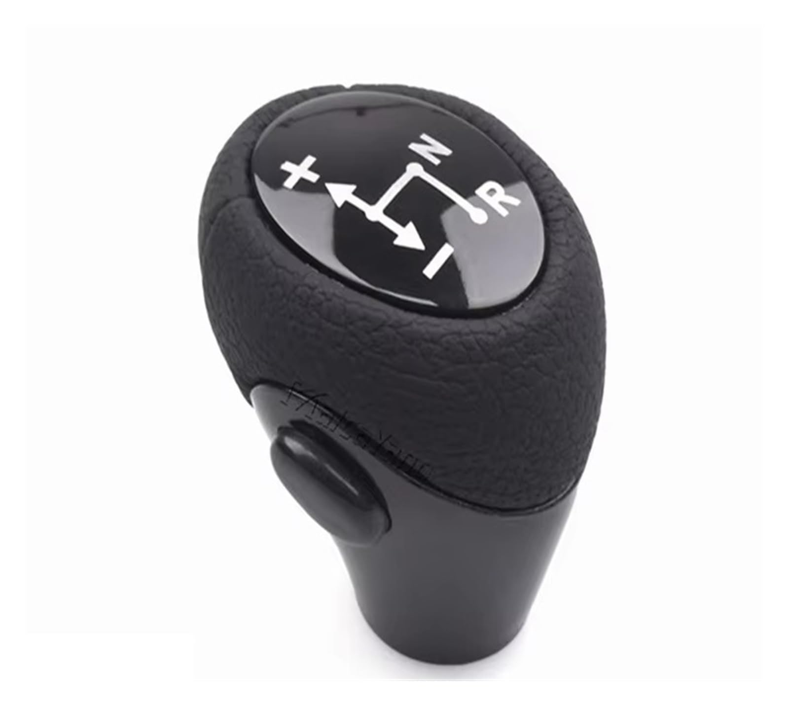 Hguvsjd Black Cover Car Shift Gear Knob For Smart For City-Coupe 450 1998-2004 For Fortwo For Cabrio For Coupe 451 2007-2019 2004-2007 Automatic Gear Shift Knob Transmission Shifter Lever(Black Cover)