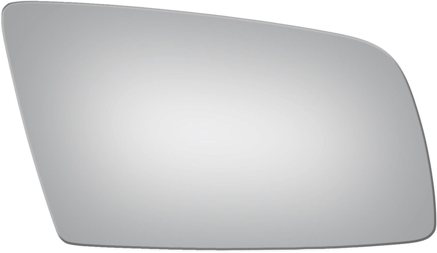 Convex Passenger Side Mirror Replacement Glass for 2008-2009 BMW 528I