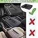 omoZone Front Seat Center Console Armrest Lid Black Compatible with 2014-2019 Chevrolet Chevy Silverado Suburban Tahoe GMC Sierra Yukon XL Replaces 22881398