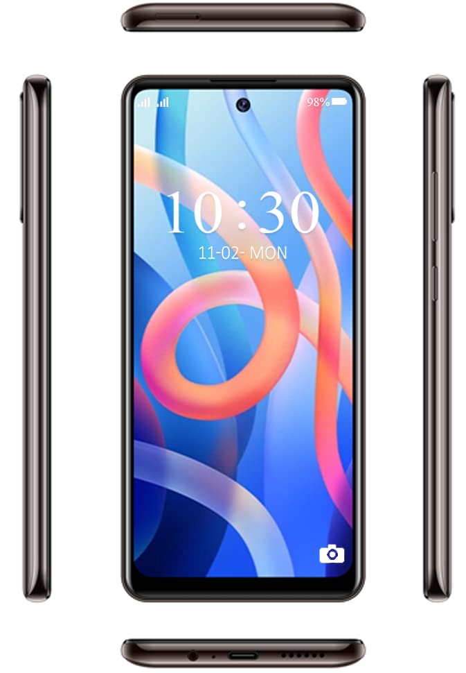 Image of IKALL Z14 Smartphone (4GB, 64GB) (6.8 Inch HD+ Display, Dual Sim) (Tarnish)