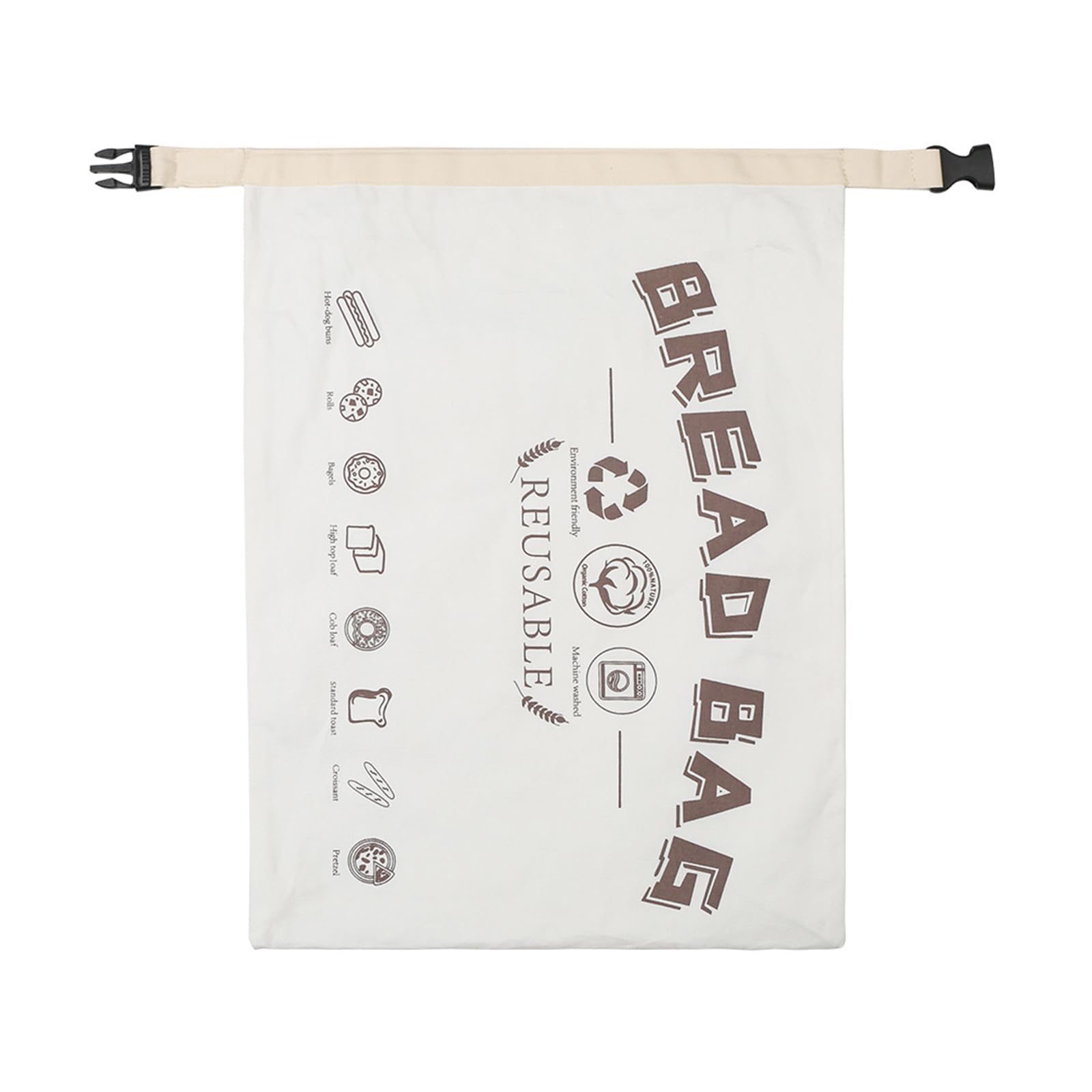 Hzbb A Sustainable Food Grade Bees Waxes Bread Wrap Cotton Fabric Fabric Bag For Bakery Snacks Storage With Elastic Band Sustainable Food Grade Bees Waxes Bread
