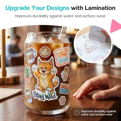 Image of Likcut S41 Vinyl Cutter Machine, Printable Sticker Maker Bundle with Case