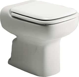Ideal Standard Conca WC-Sitz mit schlanker, eckiger Form – Weiß (Alpin)