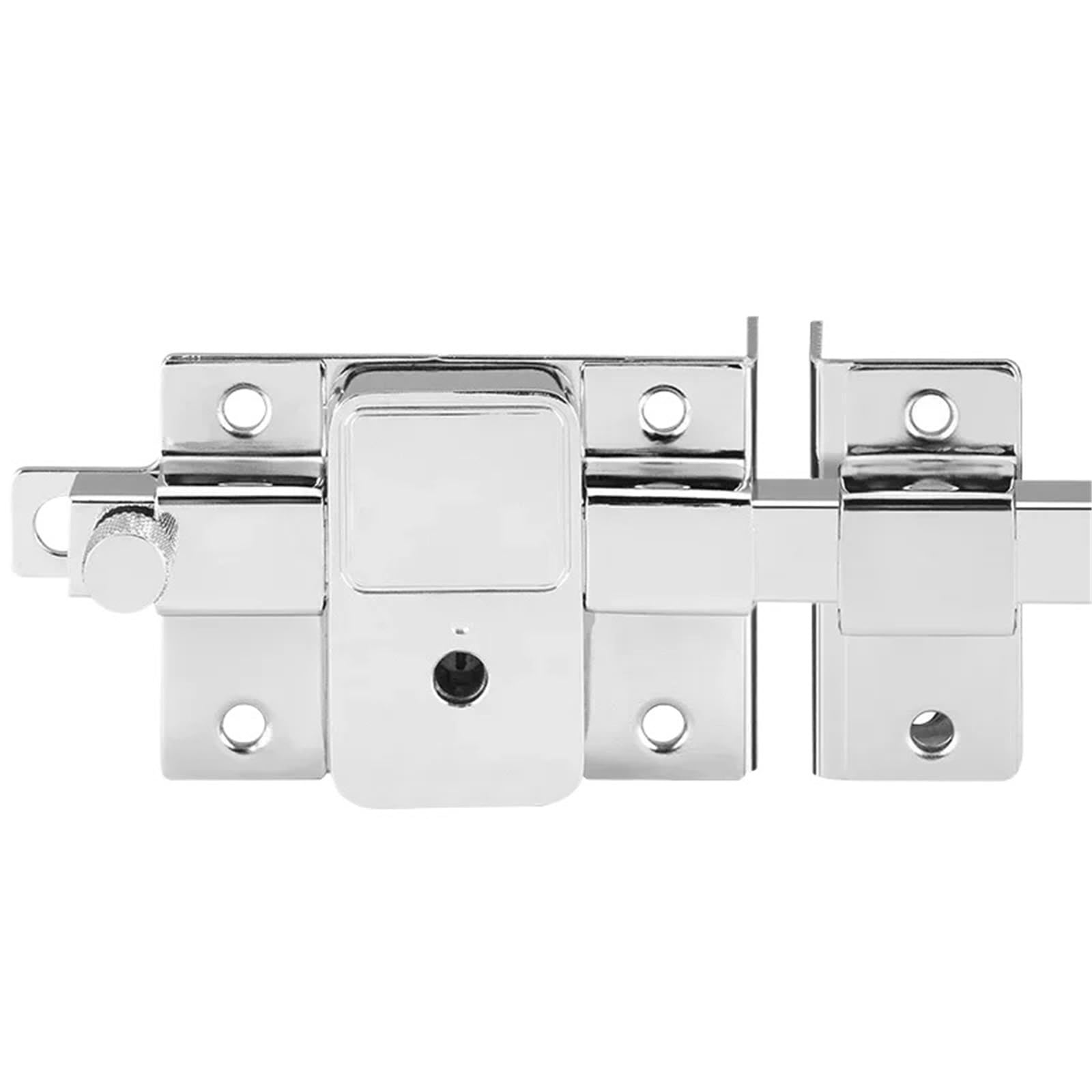 Gate Bolt Door Bolt Garden Iron Fireproof Lock Plug Anti-Theft Non-Mechanical Latch Security Guard Accessories(2900CR Open Right)