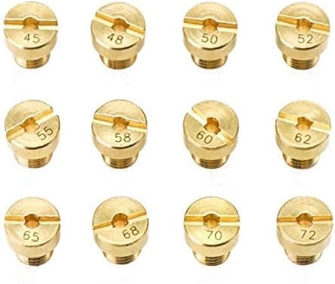 12 Buses Carburateur Mikuni VM22 VM24 VM26 - Jets Principal 45 à 72 Pour Moto 125cc-250cc