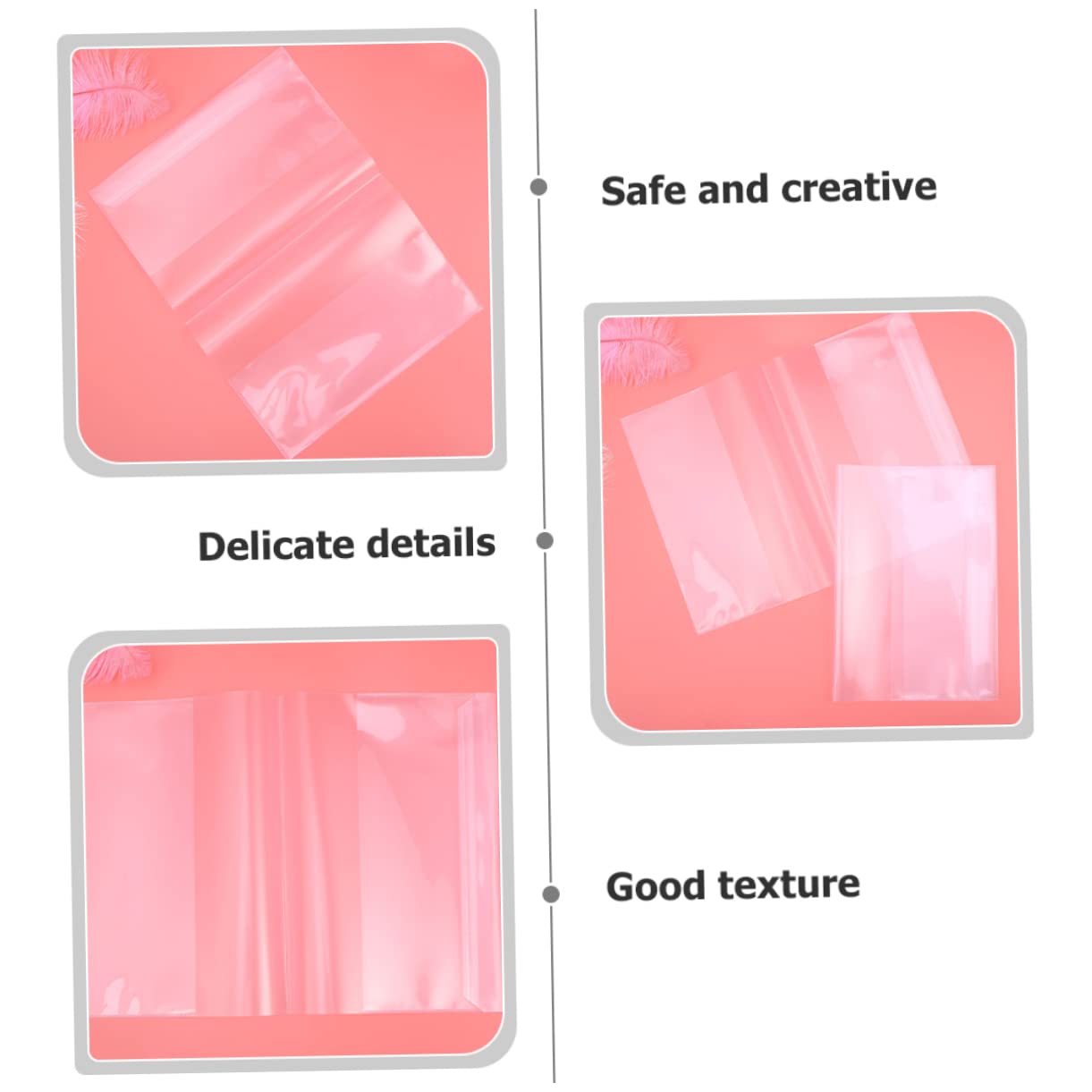 Lurrose 100piezas Funda De Libro Transparente y Resistente Al Agua De Libros Para Escuelas y Proyectos De Arte Instalación Fácil Cubierta Reutilizable y Práctica