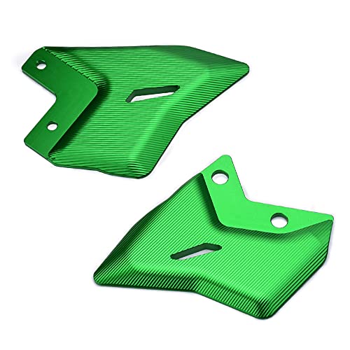 Repose-pieds moto vert pour duo en Kawasaki Ninja 650 et Z650RS