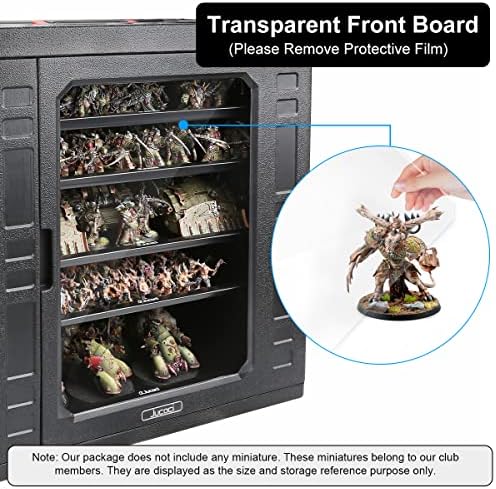 Jucoci Miniatures 보관 케이스 미니어처 운반 케이스 (라지 사이즈) — 사진 5