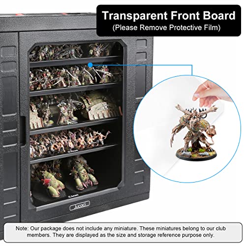 Jucoci Miniatures Storage Case Miniatures Transport Case (Large Size)